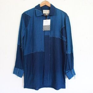 Sandrine Rose x Free People Patch Shirt